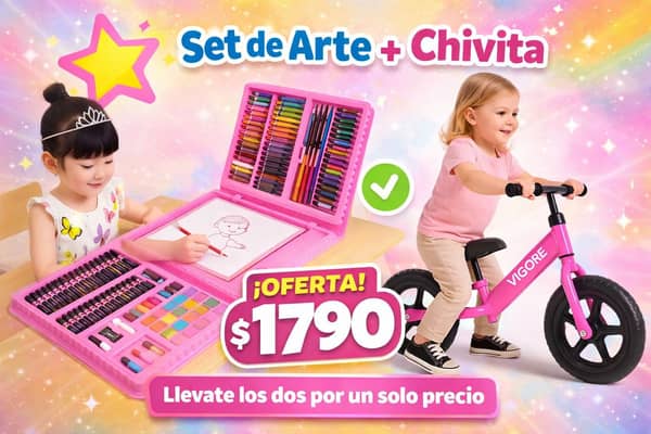 Bici chiva + Set Arte 